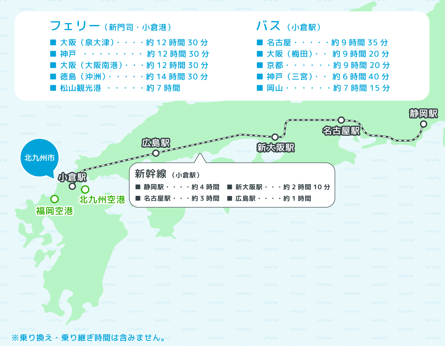 アクセス 北九州市観光情報サイト 北九州の観光 イベント情報はぐるリッチにおまかせ